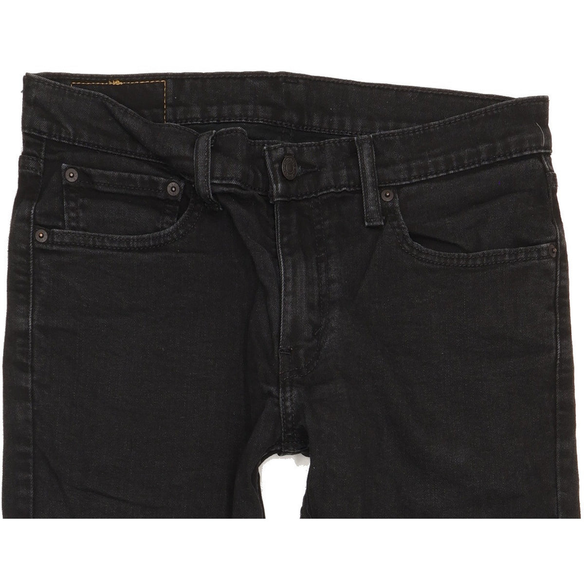Levi's 511 Men Black Straight Slim Stretch Jeans W32 L31