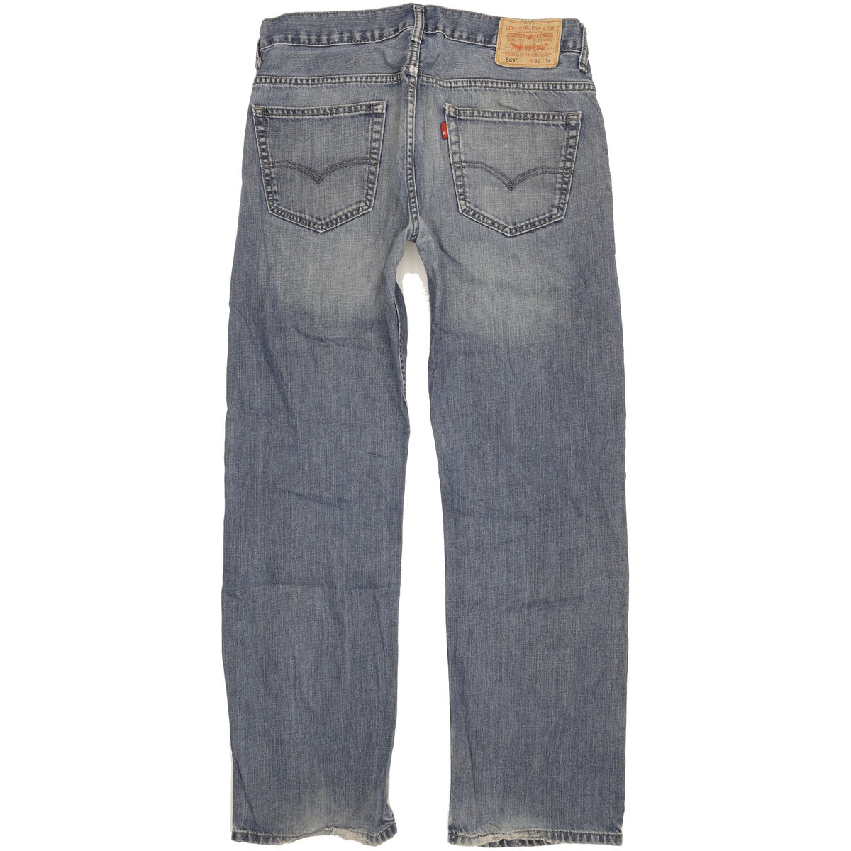 Levi's 569 Men Blue Straight Loose Jeans W32 L31