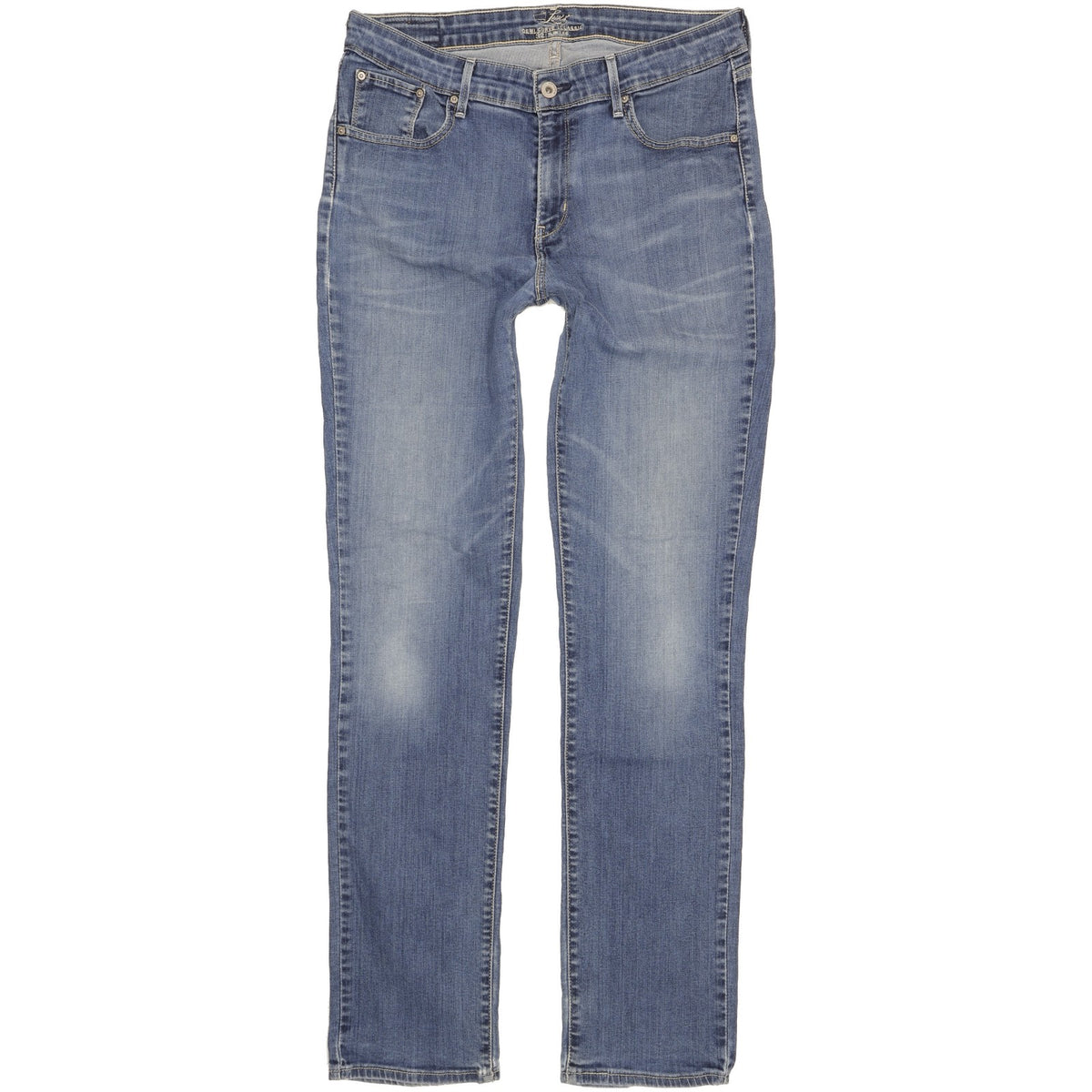 Levi's Demi Curve Women Blue Straight Classic Stretch Jeans W32 L33
