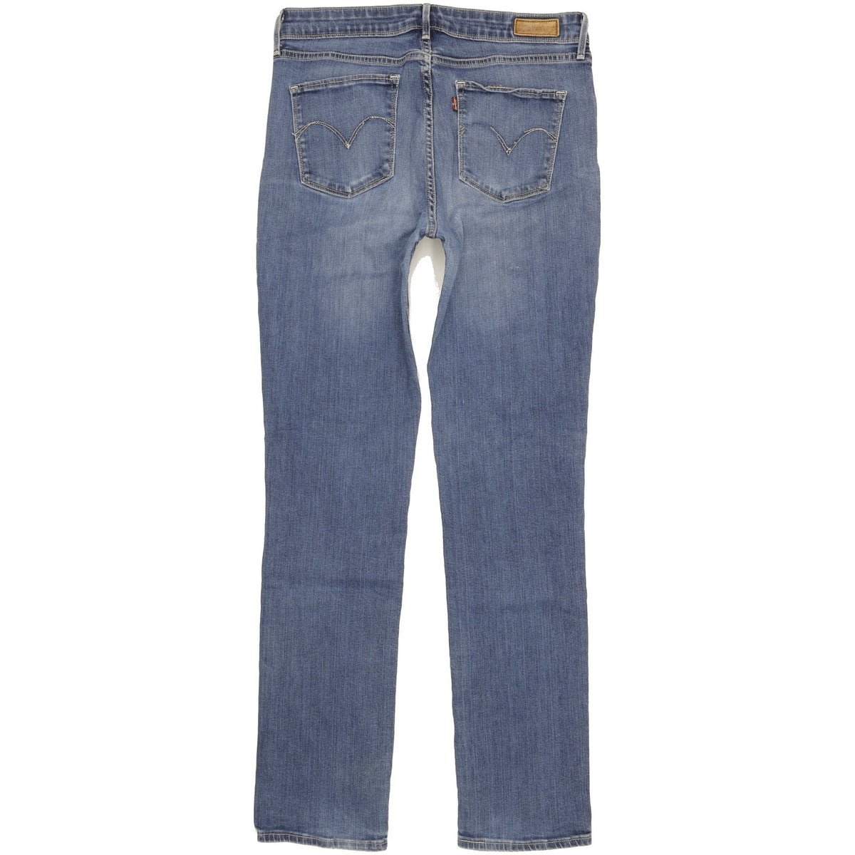 Levi's Demi Curve Women Blue Straight Classic Stretch Jeans W32 L33
