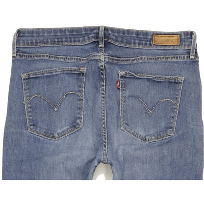 Levi's Demi Curve Women Blue Straight Classic Stretch Jeans W32 L33