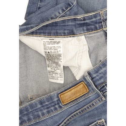 Levi's Demi Curve Women Blue Straight Classic Stretch Jeans W32 L33