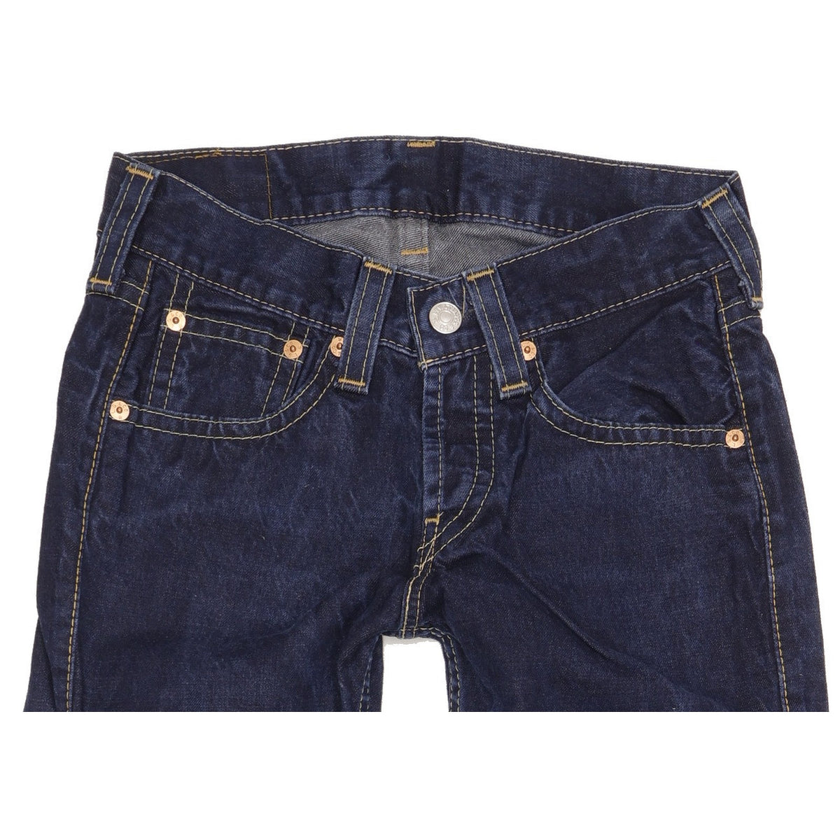 Levi's 907 Men Blue Bootcut Slim Jeans W29 L33