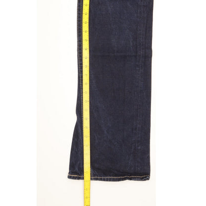 Levi's 907 Men Blue Bootcut Slim Jeans W29 L33