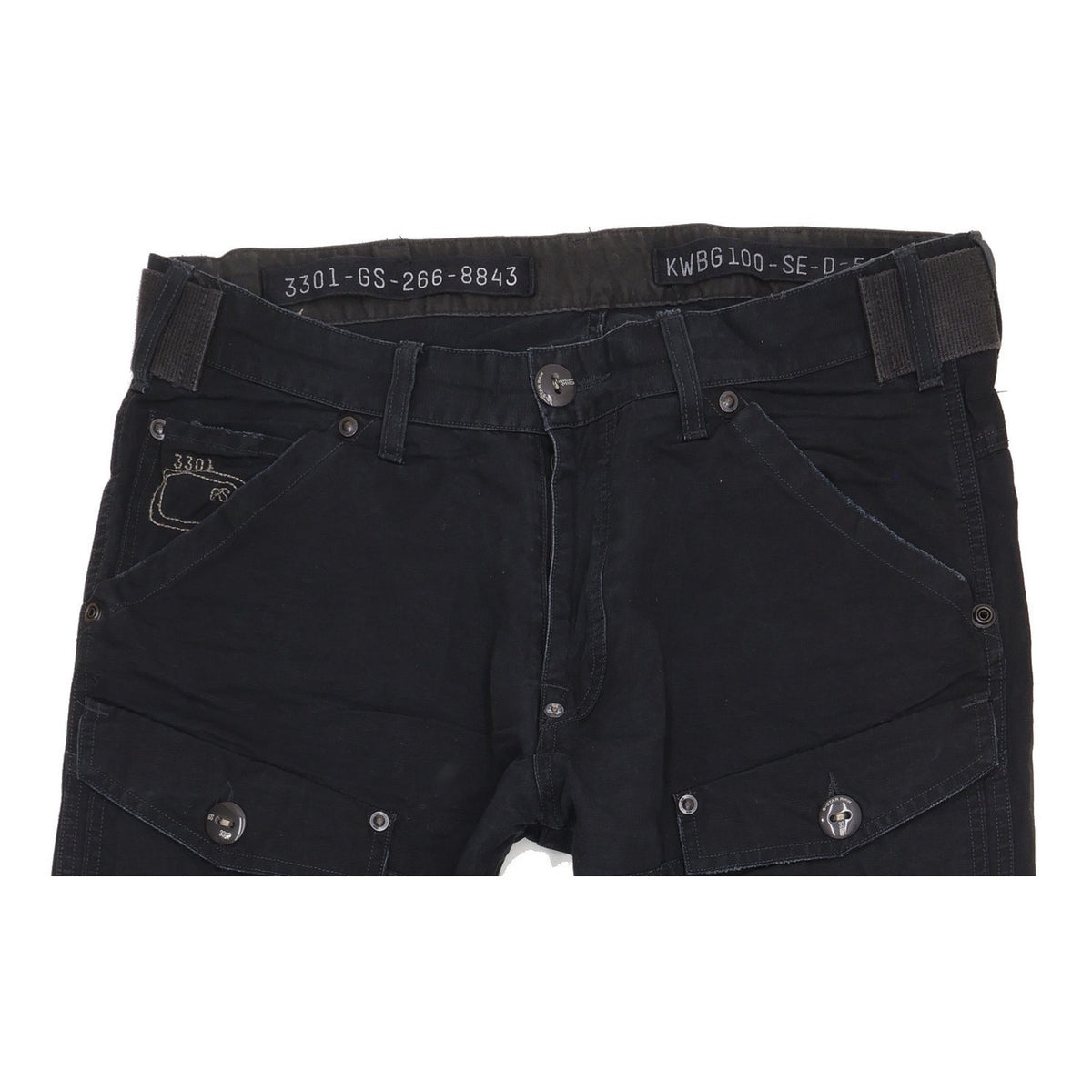 G-Star Storm Elwood Men Black Straight Regular Jeans W34 L33