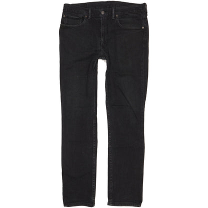 Levi's 511 Men Black Straight Slim Jeans W34 L32