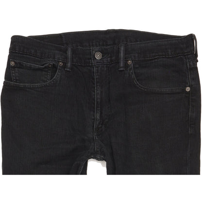 Levi's 511 Men Black Straight Slim Jeans W34 L32