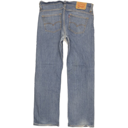 Levi's 506 Men Blue Straight Regular Stretch Jeans W34 L30