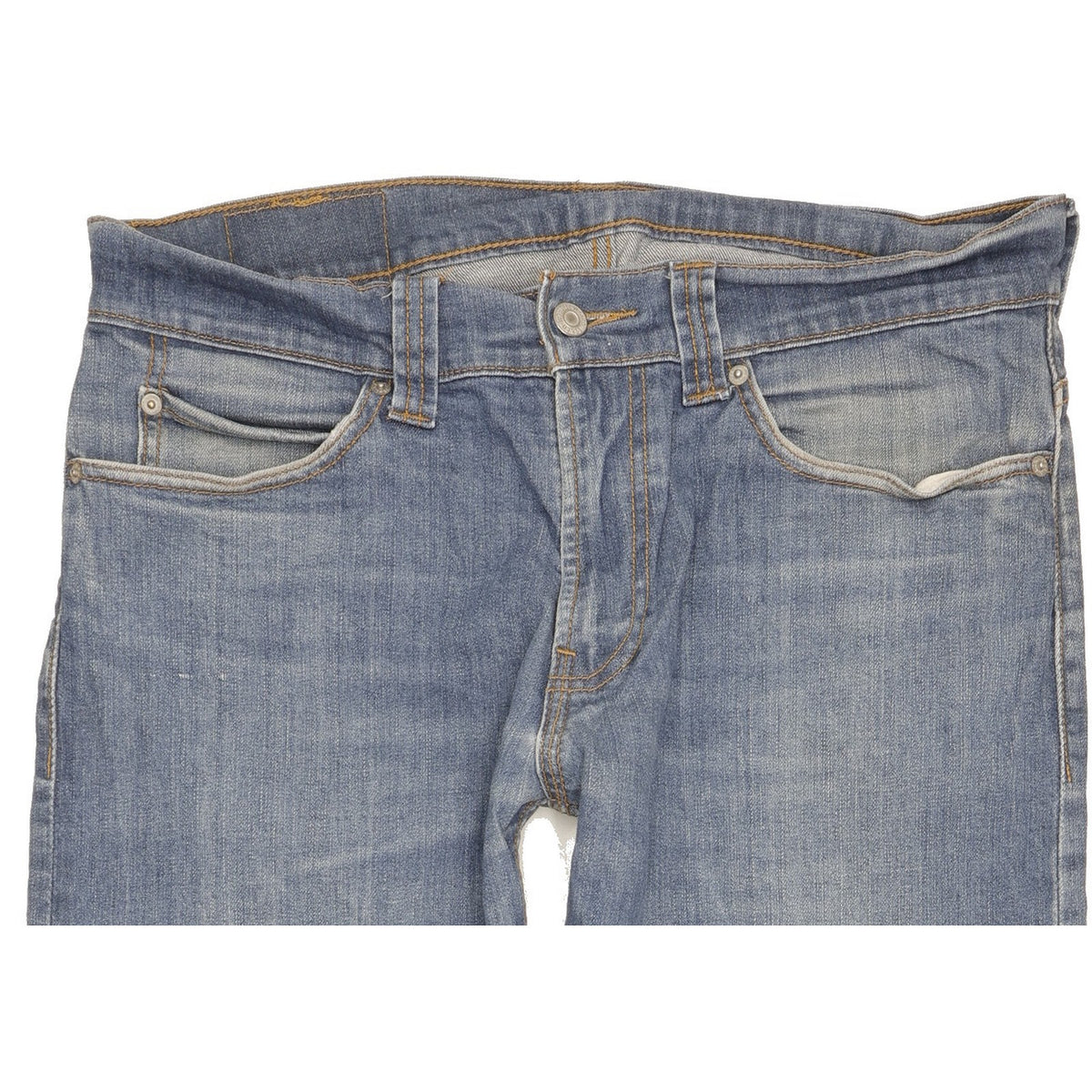Levi's 506 Men Blue Straight Regular Stretch Jeans W34 L30