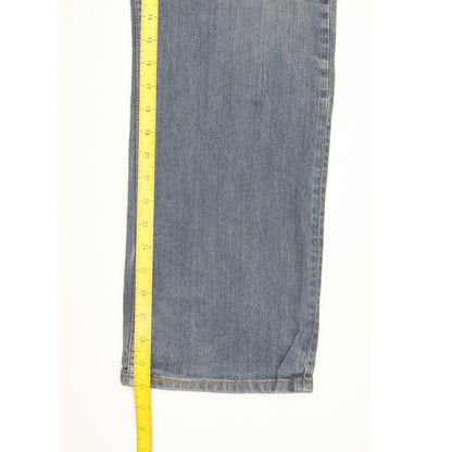 Levi's 506 Men Blue Straight Regular Stretch Jeans W34 L30