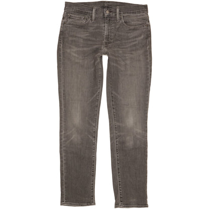 Levi's 511 Men Grey Straight Slim Stretch Jeans W32 L32