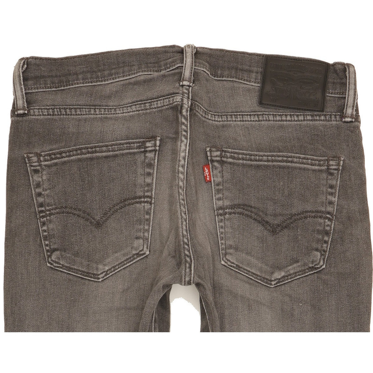 Levi's 511 Men Grey Straight Slim Stretch Jeans W32 L32