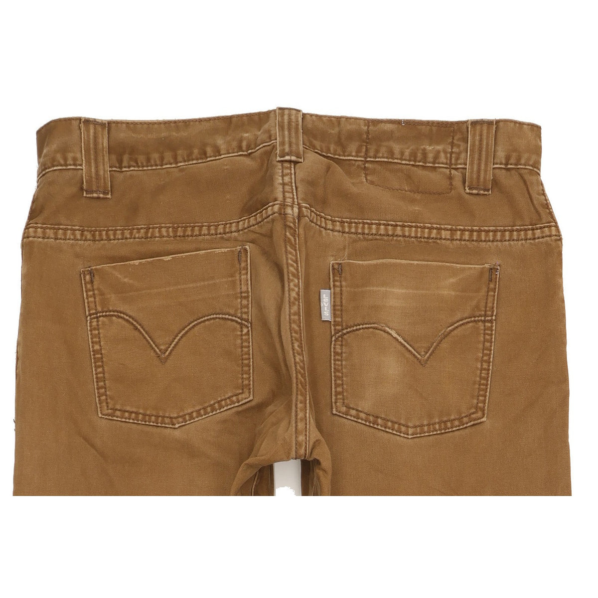 Levi's Men Brown Straight Slim Jeans W34 L34