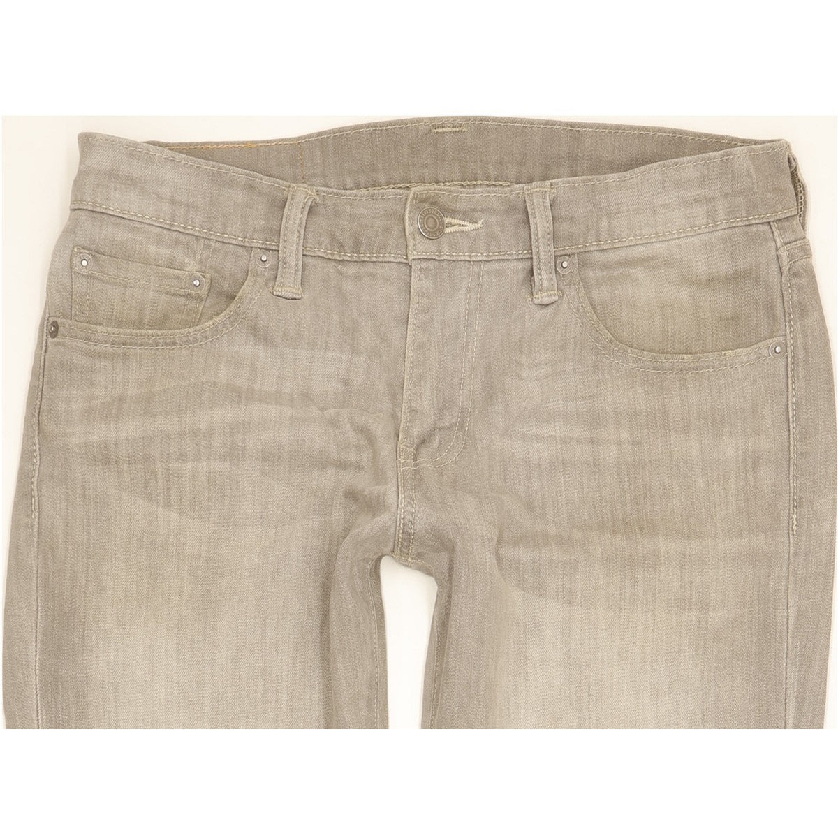 Levi's 511 Men Grey Straight Slim Stretch Jeans W29 L31