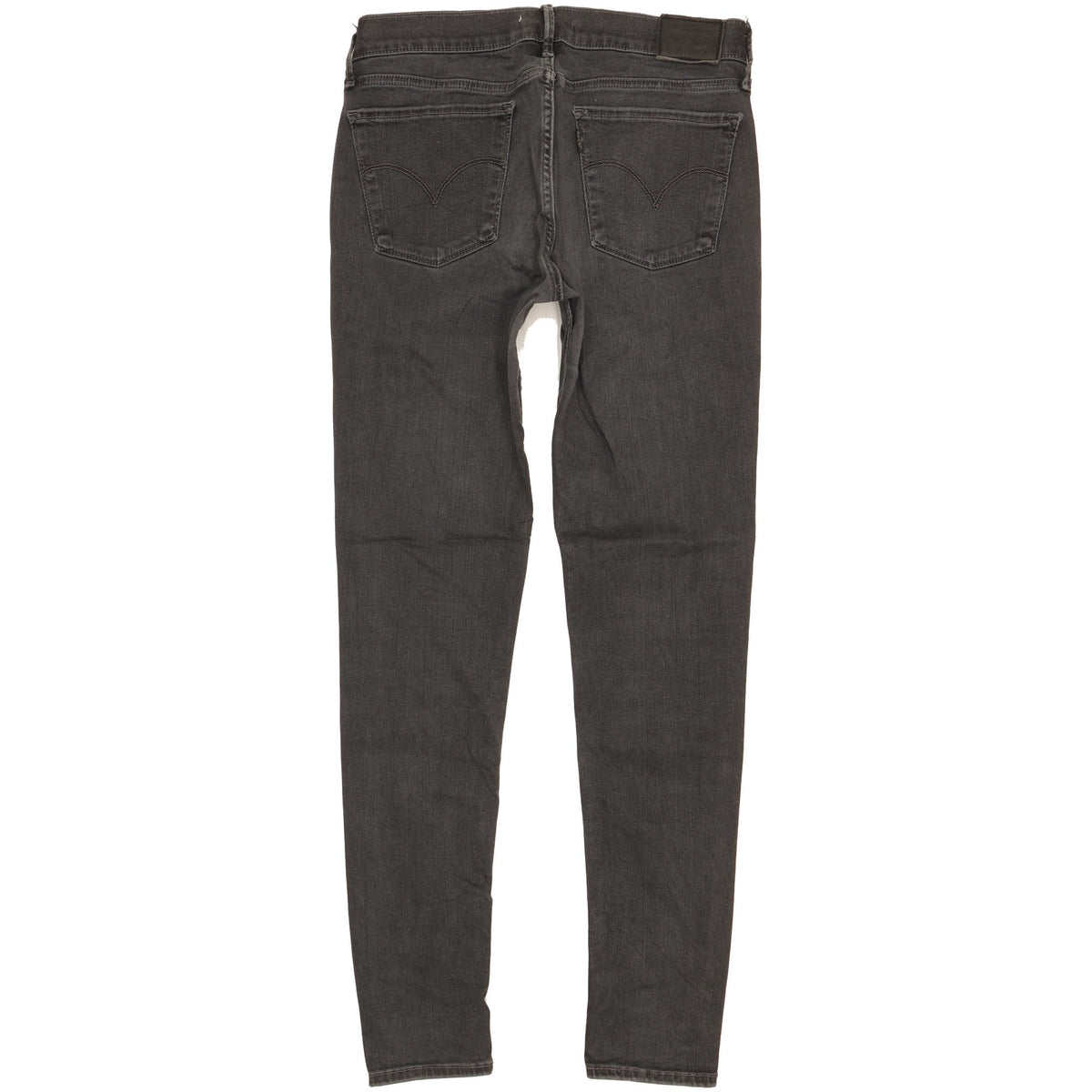 Levi's 710 Super Women Black Skinny Slim Stretch Jeans W29 L30