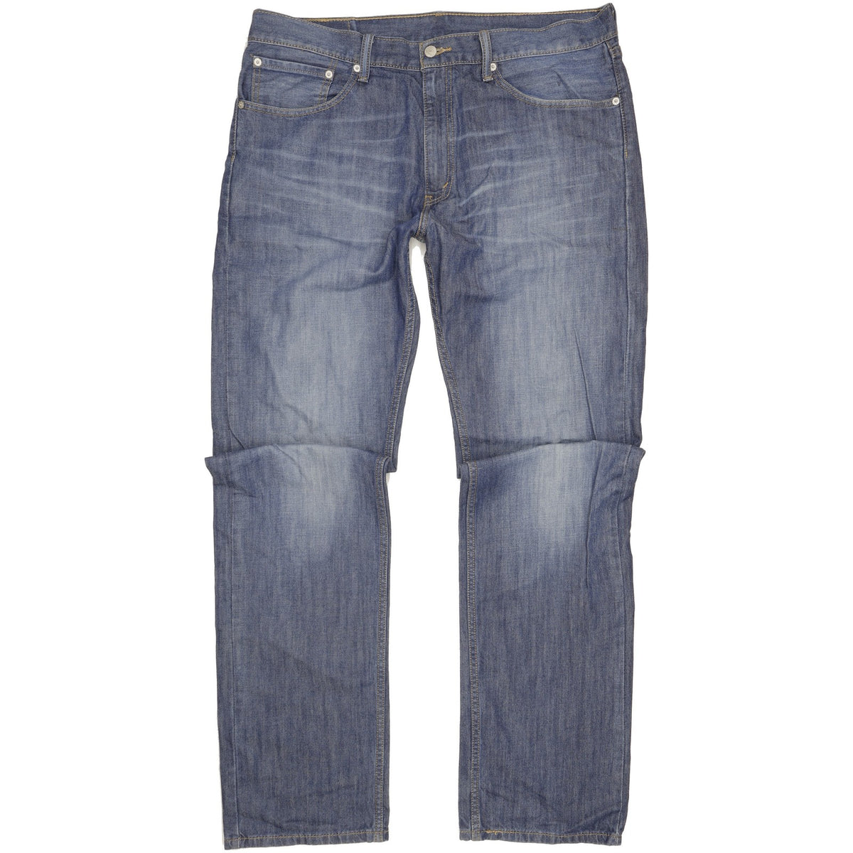 Levi's 505 Men Blue Straight Regular Jeans W36 L36
