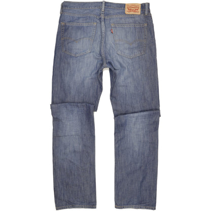 Levi's 505 Men Blue Straight Regular Jeans W36 L36