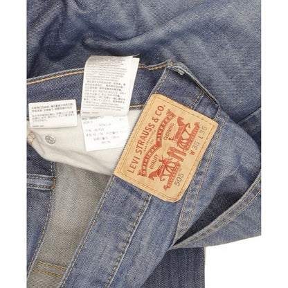 Levi's 505 Men Blue Straight Regular Jeans W36 L36