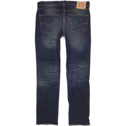 Levi's 511 Men Blue Straight Slim Stretch Jeans W36 L33