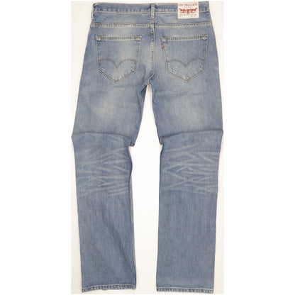 Levi's 506 Men Blue Straight Regular Jeans W34 L36