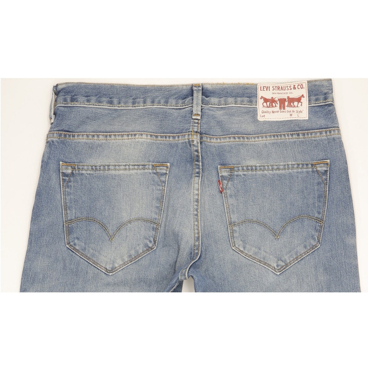 Levi's 506 Men Blue Straight Regular Jeans W34 L36