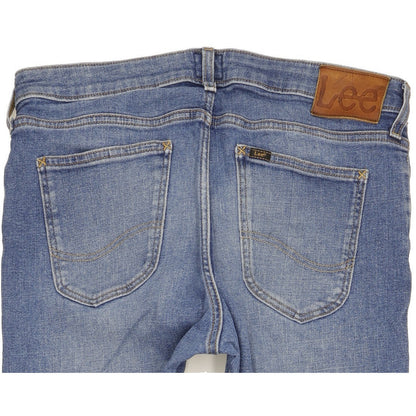 Lee Malone Men Blue Skinny Slim Stretch Jeans W34 L32