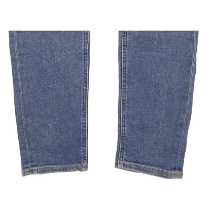 Lee Malone Men Blue Skinny Slim Stretch Jeans W34 L32