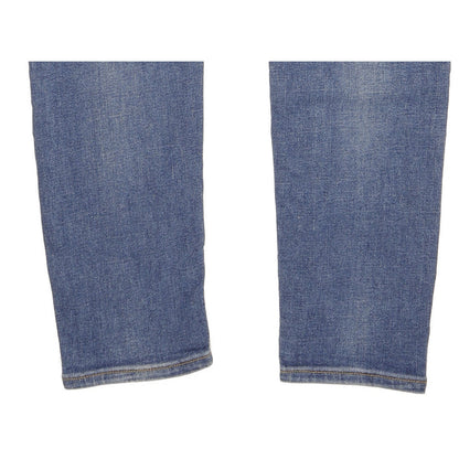Lee Malone Men Blue Skinny Slim Stretch Jeans W34 L32