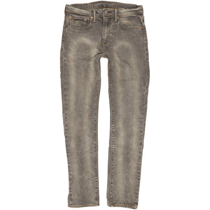 Levi's 510 Men Grey Skinny Slim Stretch Jeans W31 L32