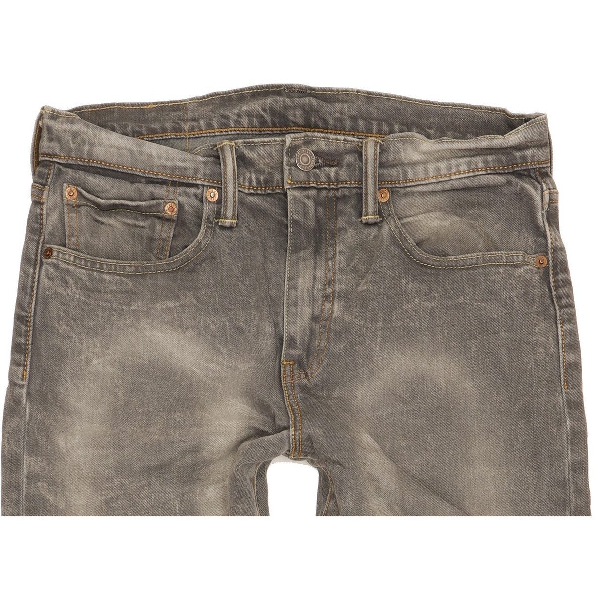 Levi's 510 Men Grey Skinny Slim Stretch Jeans W31 L32