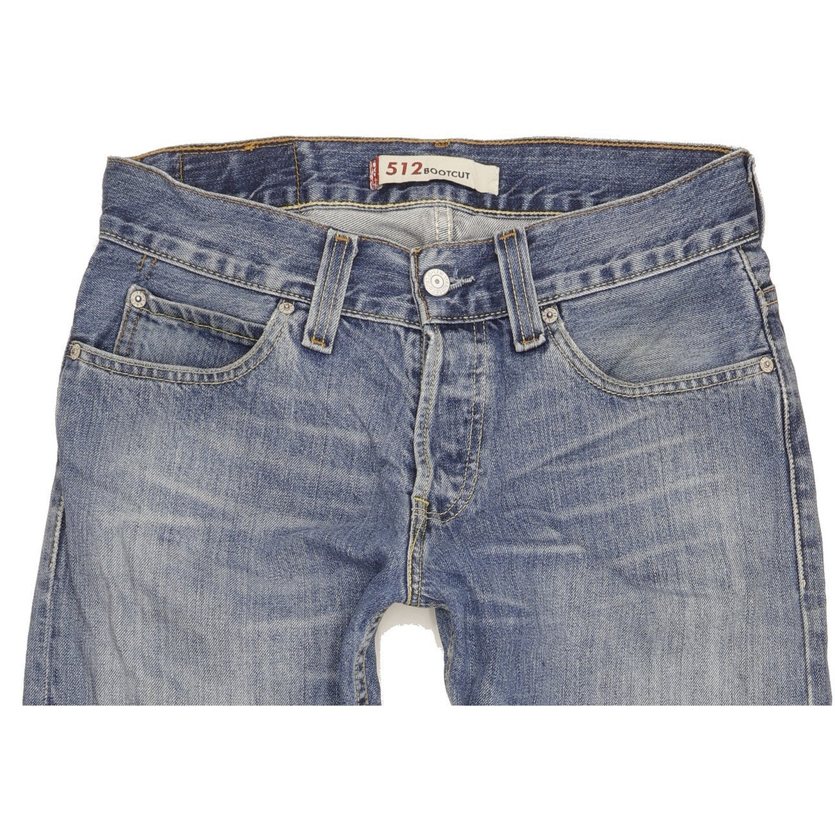 Levi's 512 Men Blue Bootcut Slim Jeans W31 L31