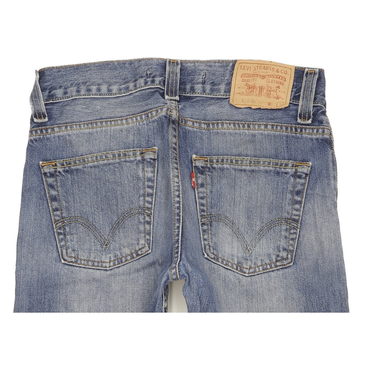 Levi's 512 Men Blue Bootcut Slim Jeans W31 L31