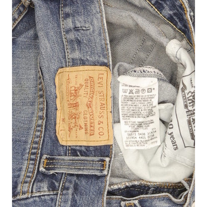 Levi's 512 Men Blue Bootcut Slim Jeans W31 L31