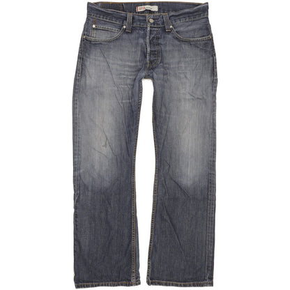 Levi's 512 Men Blue Bootcut Slim Jeans W34 L31