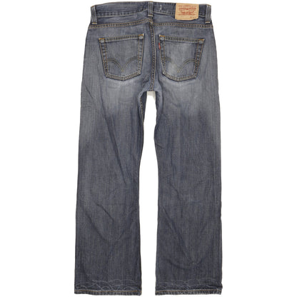 Levi's 512 Men Blue Bootcut Slim Jeans W34 L31