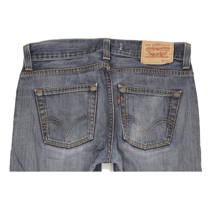 Levi's 512 Men Blue Bootcut Slim Jeans W34 L31