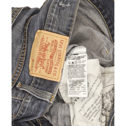 Levi's 512 Men Blue Bootcut Slim Jeans W34 L31