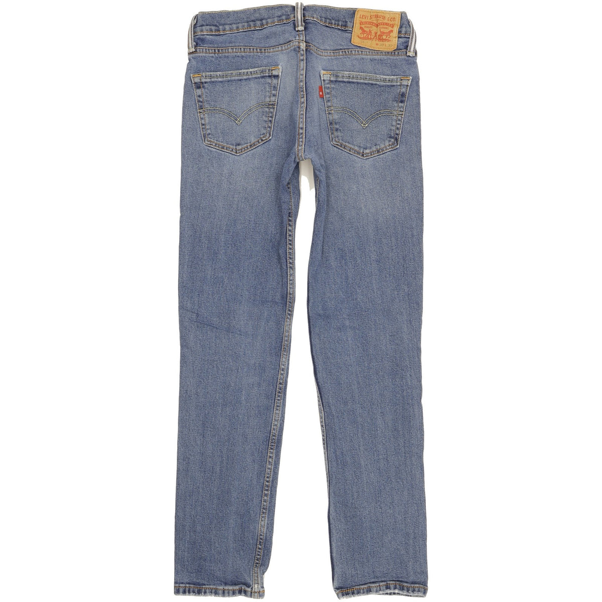 Levi's 511 Men Blue Straight Slim Stretch Jeans W30 L30