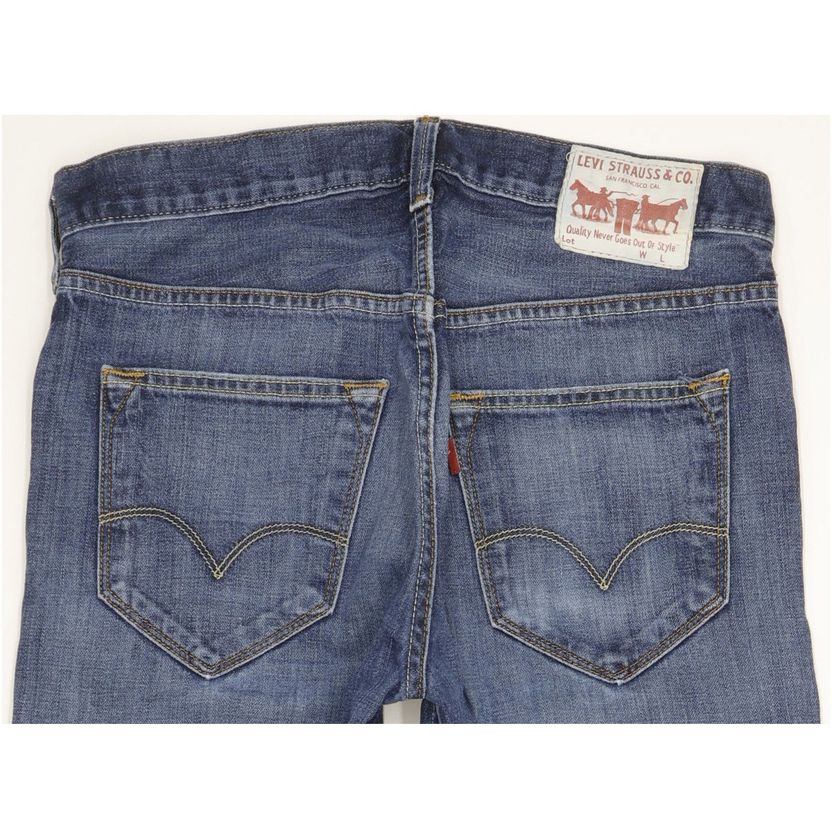 Levi's 504 Men Blue Straight Regular Jeans W31 L32