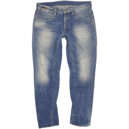 G-Star A Crotch Men Blue Tapered Slim Jeans W34 L32
