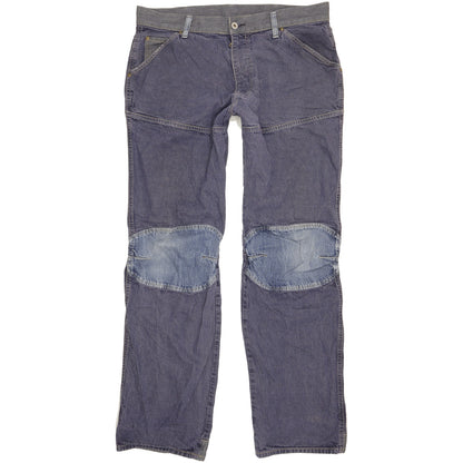 G-Star Elwood Men Blue Straight Regular Jeans W36 L34