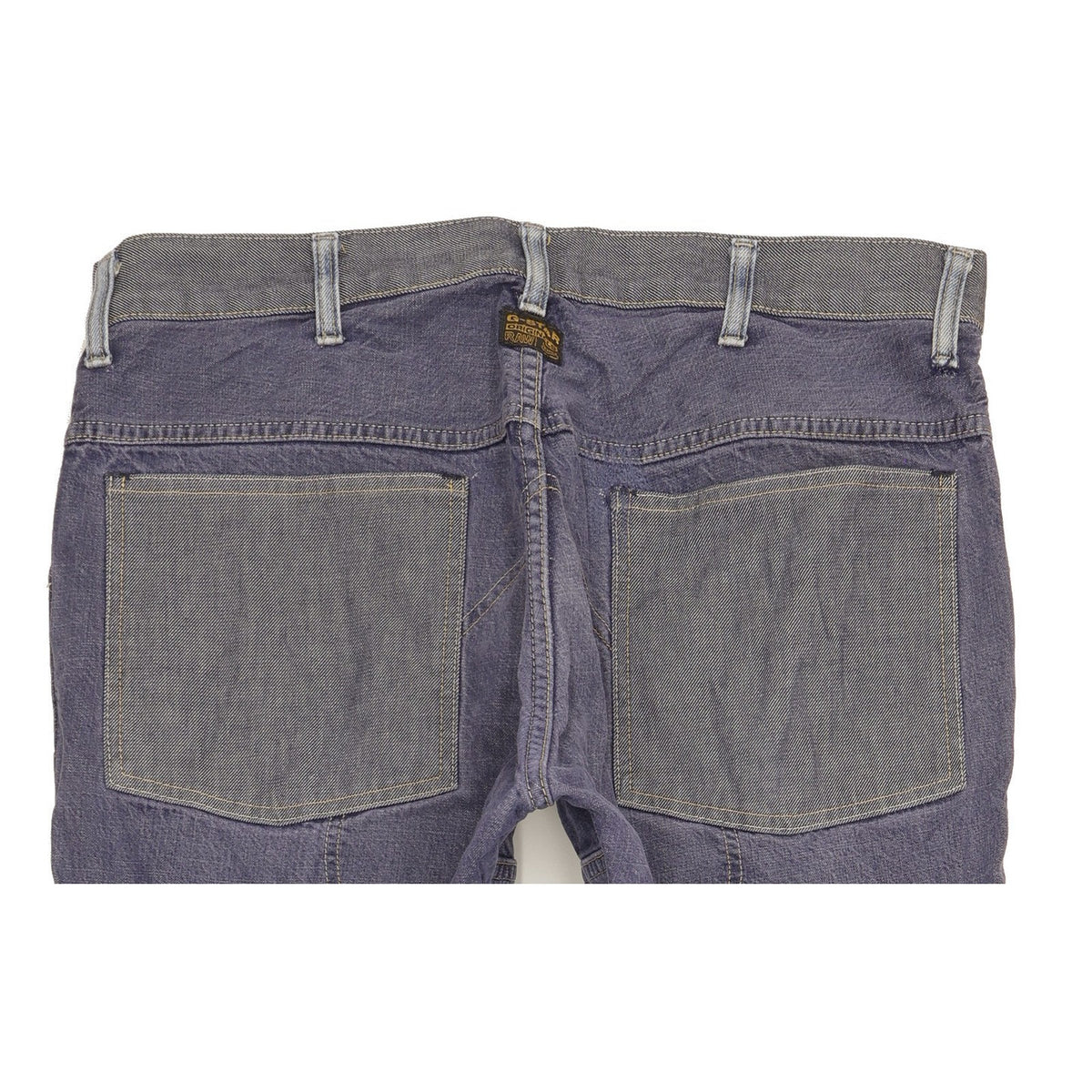 G-Star Elwood Men Blue Straight Regular Jeans W36 L34