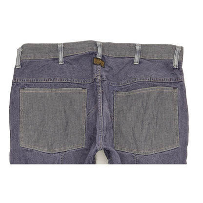 G-Star Elwood Men Blue Straight Regular Jeans W36 L34
