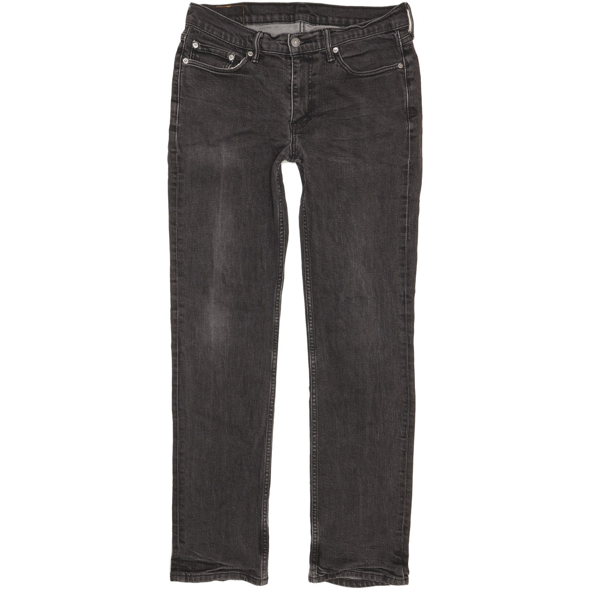Levi's 514 Men Black Straight Slim Stretch Jeans W33 L33