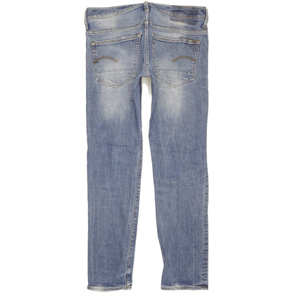 G-Star 3301 Men Blue Skinny Slim Stretch Jeans W31 L31