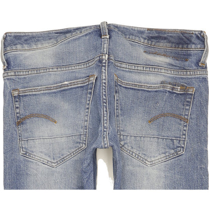 G-Star 3301 Men Blue Skinny Slim Stretch Jeans W31 L31