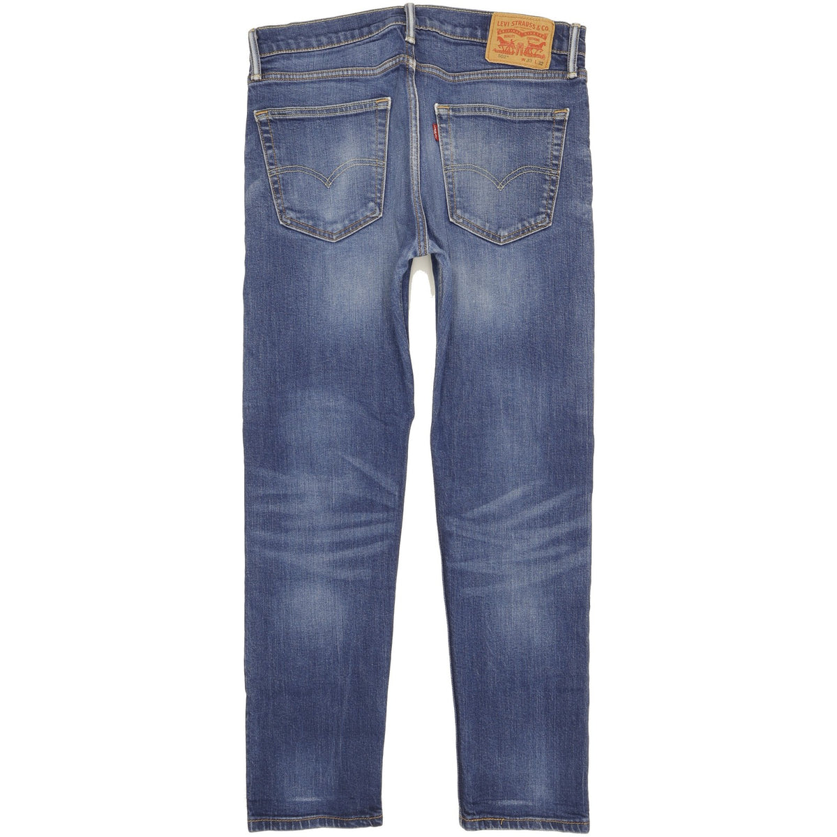 Levi's 502 Men Blue Tapered Regular Stretch Jeans W33 L29