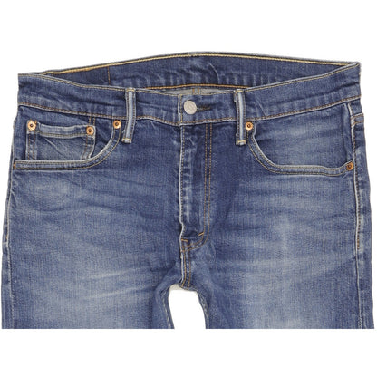 Levi's 502 Men Blue Tapered Regular Stretch Jeans W33 L29