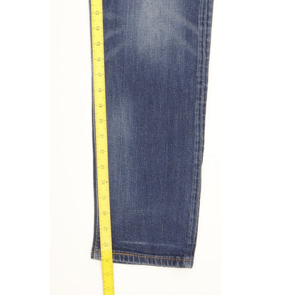 Levi's 502 Men Blue Tapered Regular Stretch Jeans W33 L29