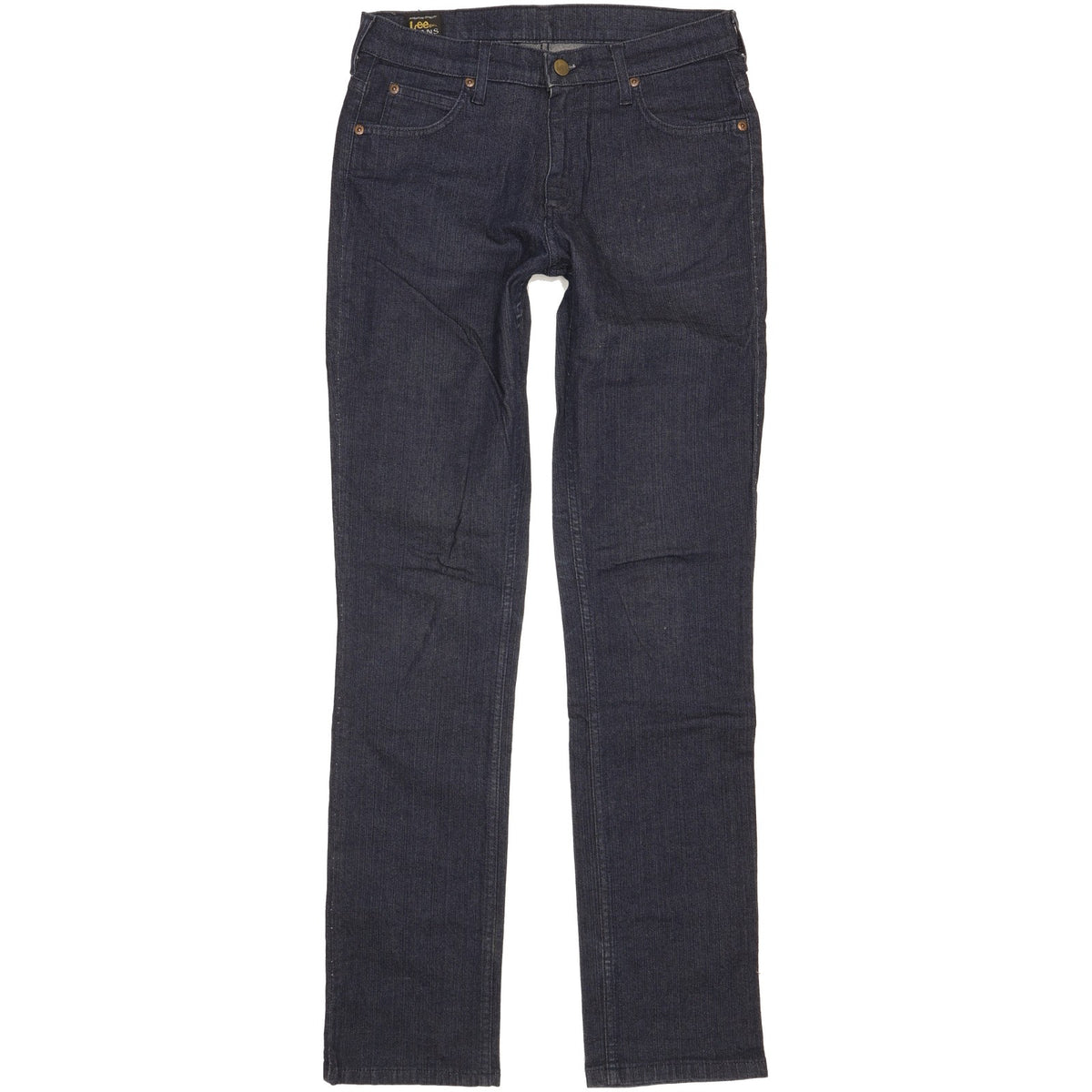 Lee Men Blue Straight Regular Stretch Jeans W30 L33